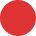 Dekoratives rotes Punkt-Symbol