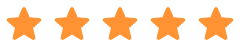 Fünf-Sterne-Bewertung als Symbol für Kundenzufriedenheit