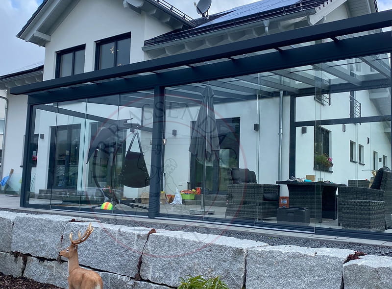 Projektbild: Terrassenüberdachung in Düsseldorf