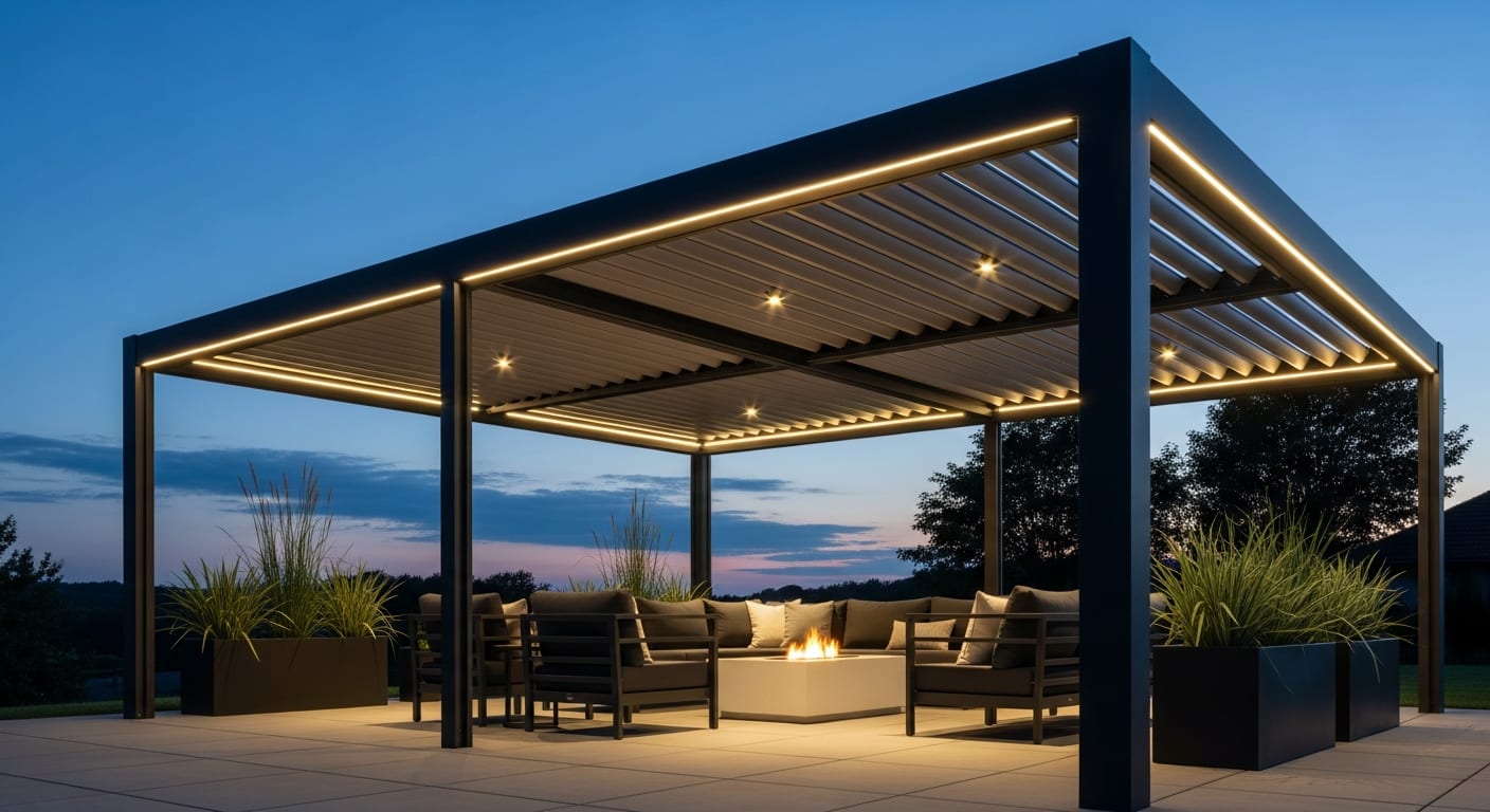Terrassenüberdachung beleuchten: LED-Ideen 2026